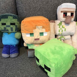 マインクラフト(Minecraft)のMINECRAFTぬいぐるみセット売り(ぬいぐるみ)