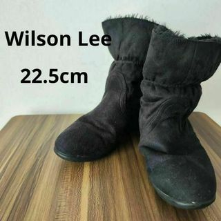 【Wilson Lee】ウィルソンリー(22.5)　ムートンブーツ【美品】(ブーツ)