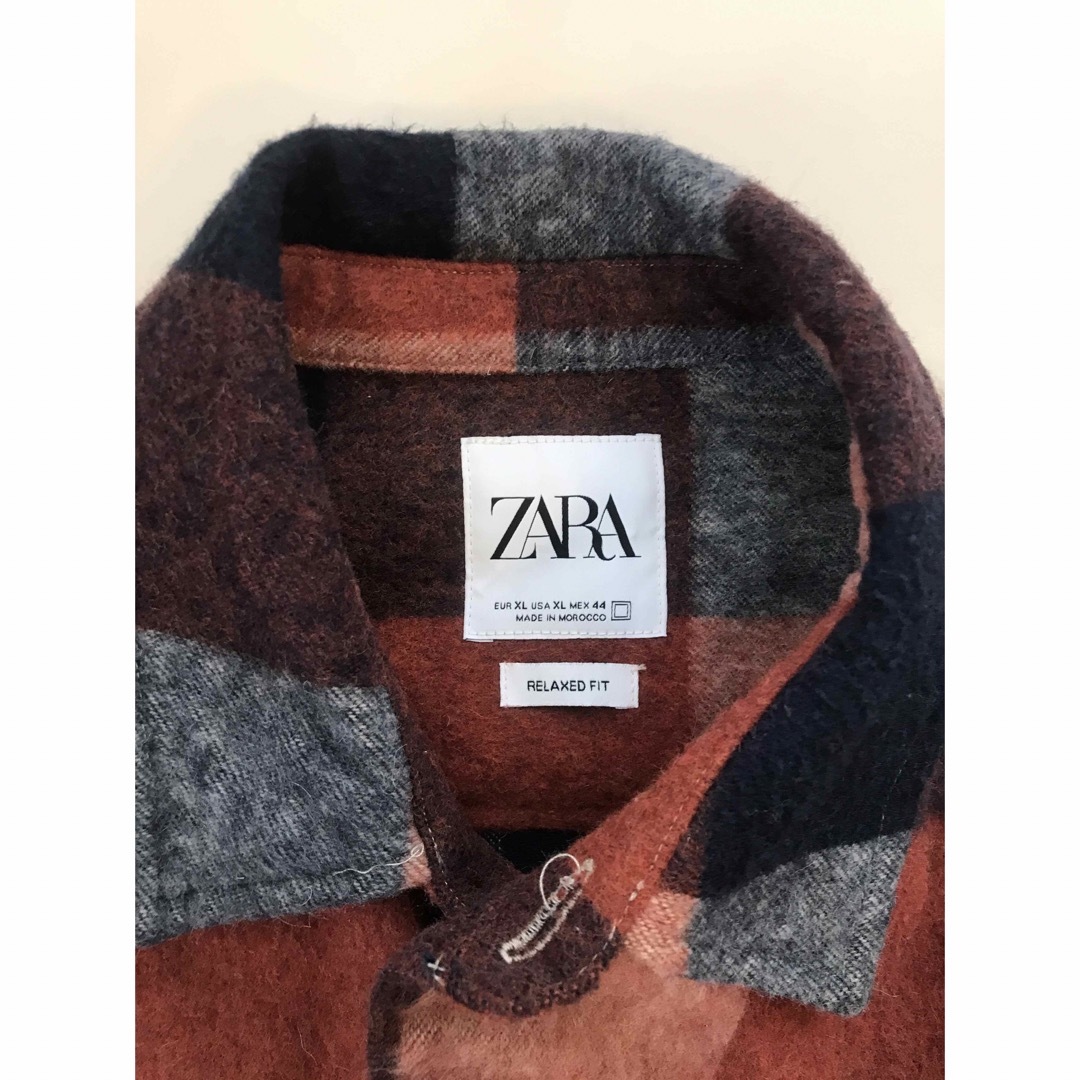 ZARA(ザラ)の☆ZARA ネルシャツジャケット☆ メンズのトップス(シャツ)の商品写真