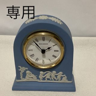 ウェッジウッド(WEDGWOOD)のWEDGWOOD 置き時計　女神(置時計)