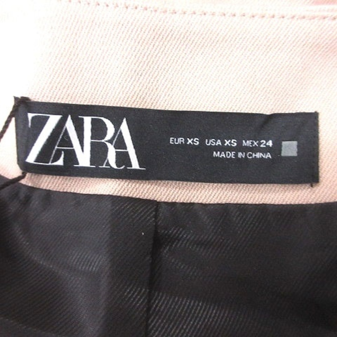 ZARA(ザラ)のザラ ZARA ベスト 総裏地 XS ピンクベージュ /MS レディースのトップス(ベスト/ジレ)の商品写真