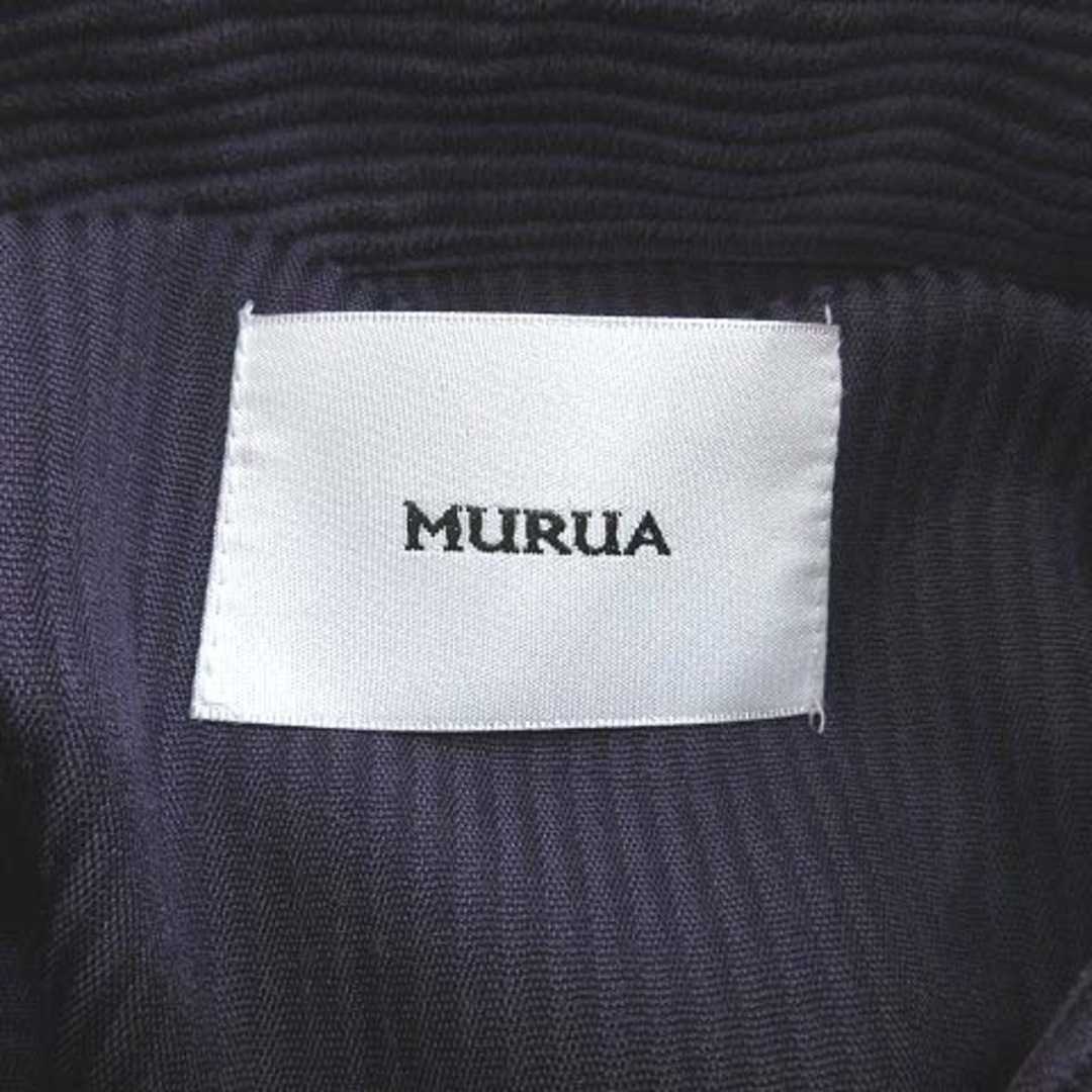 MURUA(ムルーア)のムルーア コーデュロイシャツ 長袖 ドロップショルダー F 紫 パープル レディースのトップス(シャツ/ブラウス(長袖/七分))の商品写真