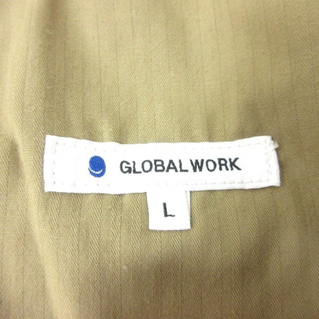 GLOBAL WORK(グローバルワーク)のグローバルワーク テーパードパンツ コーデュロイ L ベージュ メンズのパンツ(スラックス)の商品写真