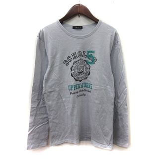 コムサイズム(COMME CA ISM)のコムサイズム Tシャツ カットソー 長袖 M グレー /YI(Tシャツ/カットソー(七分/長袖))