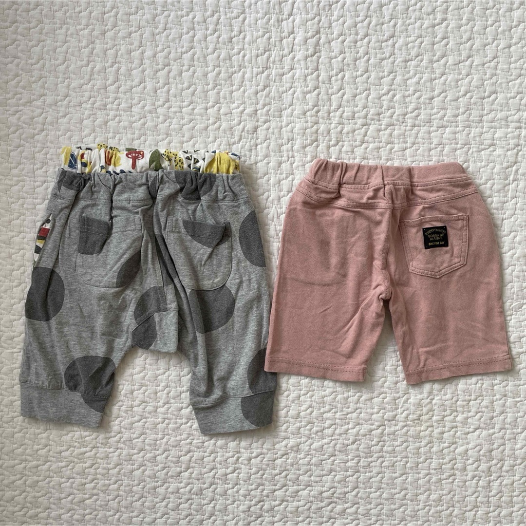 Bit'z(ビッツ)のハーフパンツ　2枚セット　bit'zとしまむら キッズ/ベビー/マタニティのキッズ服男の子用(90cm~)(パンツ/スパッツ)の商品写真