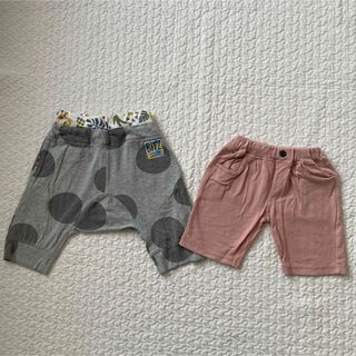 ビッツ(Bit'z)のハーフパンツ　2枚セット　bit'zとしまむら(パンツ/スパッツ)