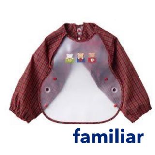 値下げしました【着用1回】ファミリア　3分丈チェックパンツキッズ服男の子用(90cm~)