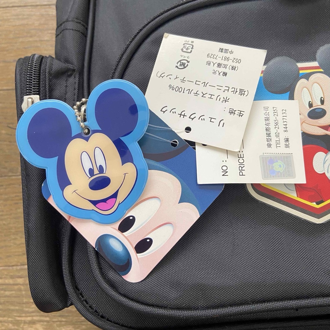 Disney(ディズニー)の【新品タグ付】Disney ミッキー レトロ リュック カバン 登園 お出かけ キッズ/ベビー/マタニティのこども用バッグ(リュックサック)の商品写真