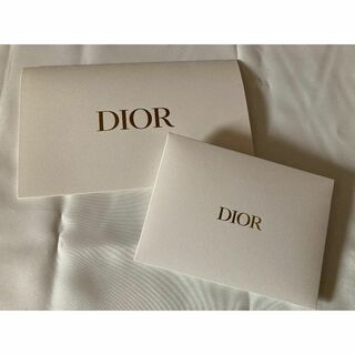ディオール(Dior)の【DIOR】ディオール　メッセージカード入れ2枚(ショップ袋)
