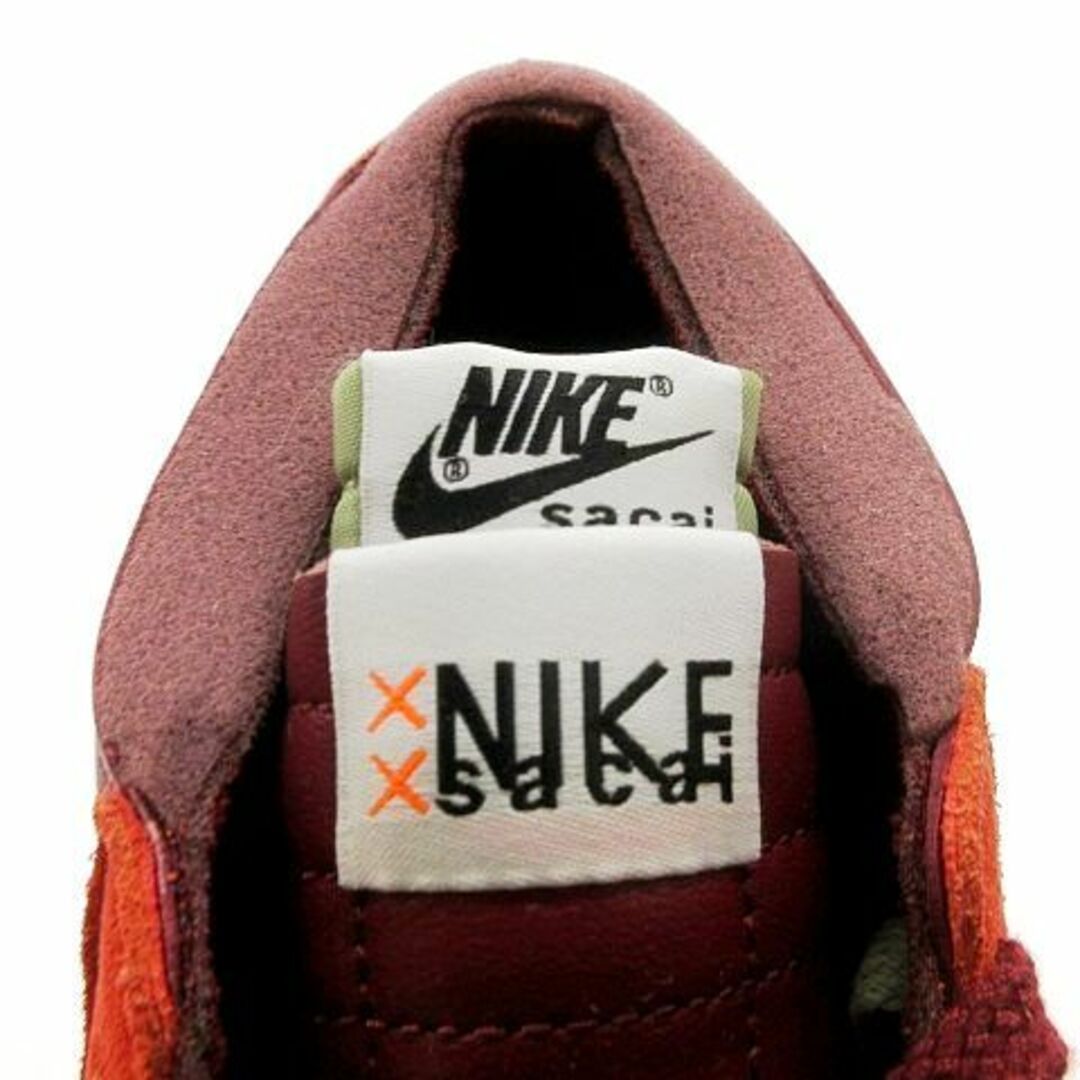 NIKE(ナイキ)のナイキ カウズ サカイ BLAZER LOW スニーカー 赤 27.5cm メンズの靴/シューズ(スニーカー)の商品写真