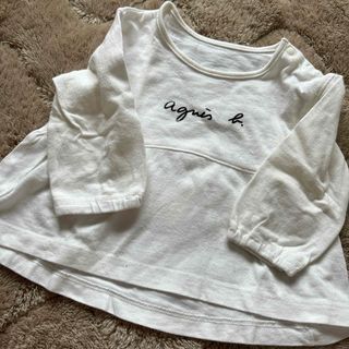 agnes b. - アニエス・ベー　ロゴ入りTシャツ　70