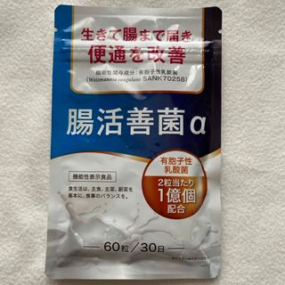 腸活善菌α 乳酸菌 ダイエットサプリ ビフィズス菌 機能性表示食品(その他)