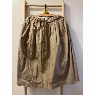 ムジルシリョウヒン(MUJI (無印良品))の無印良品　綿100% スカート(ひざ丈スカート)