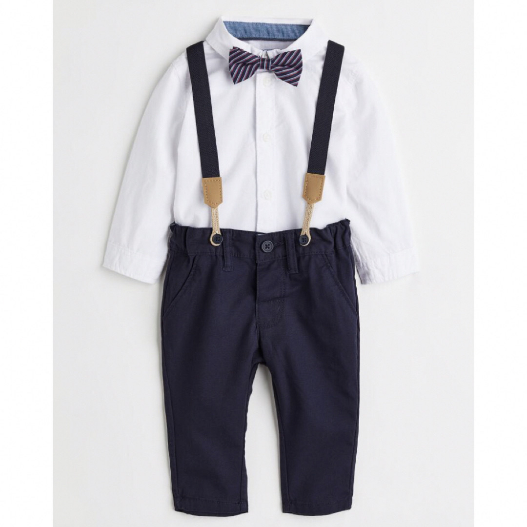 H&M(エイチアンドエム)のH&M フォーマルセット（90cm） キッズ/ベビー/マタニティのキッズ服男の子用(90cm~)(ドレス/フォーマル)の商品写真