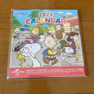 スヌーピー(SNOOPY)のスヌーピー ニッセイ2024卓上カレンダーおまけ付き(カレンダー/スケジュール)