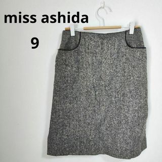 【miss ashida】ミスアシダ(9) フレアスカート【美品】(ミニスカート)