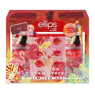 エリップス(ellips)の期間限定セットellips レディシャイニー ヘアターバン付きボトルセット(オイル/美容液)