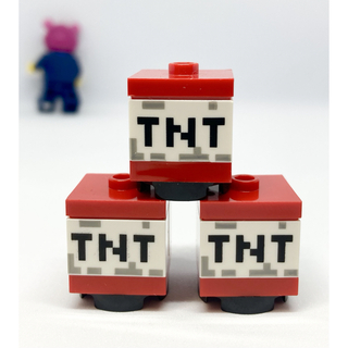 レゴ(Lego)の【正規品】レゴ LEGO マインクラフト　TNT 3個セット　金にんじん追加可(その他)