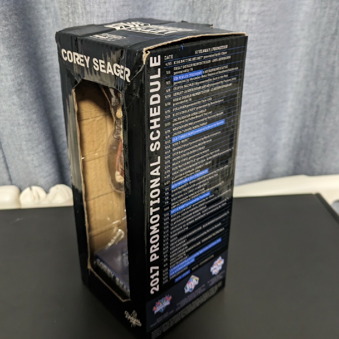 Corey Seager ドジャース フィギュア （スタジアム配布品） スポーツ/アウトドアの野球(記念品/関連グッズ)の商品写真