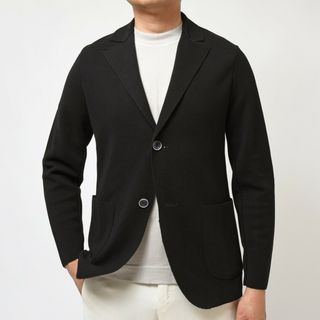 Settefili Cashmere セッテフィーリ ニットジャケット 48(テーラードジャケット)