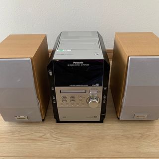 パナソニック(Panasonic)のパナソニック ミニコンポ MD SA-PM700MD プレーヤー 木目(その他)