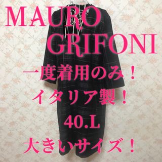 マウログリフォーニ(MAURO GRIFONI)の★MAURO GRIFONI/マウログリフォーニ★大きいサイズ！ワンピース40(ひざ丈ワンピース)