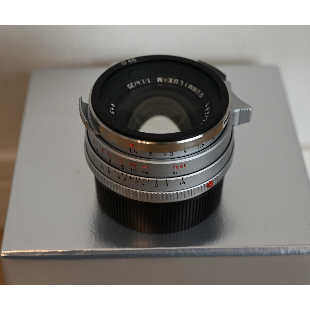 LEICA(ライカ)のライカ ズミルックスM f1.4 35mm復刻版 Summilux スチールリム スマホ/家電/カメラのカメラ(レンズ(単焦点))の商品写真