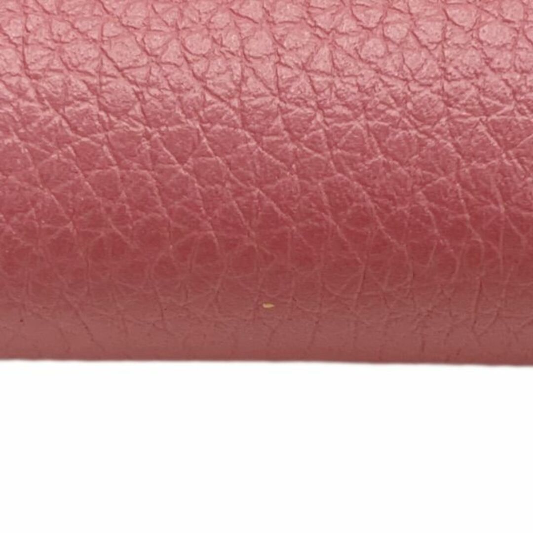 LOEWE(ロエベ)のLOEWE ロエベ アナグラム ジップ ウォレット ピンク レザー C660P30X01 二つ折り財布 レディース レディースのファッション小物(財布)の商品写真