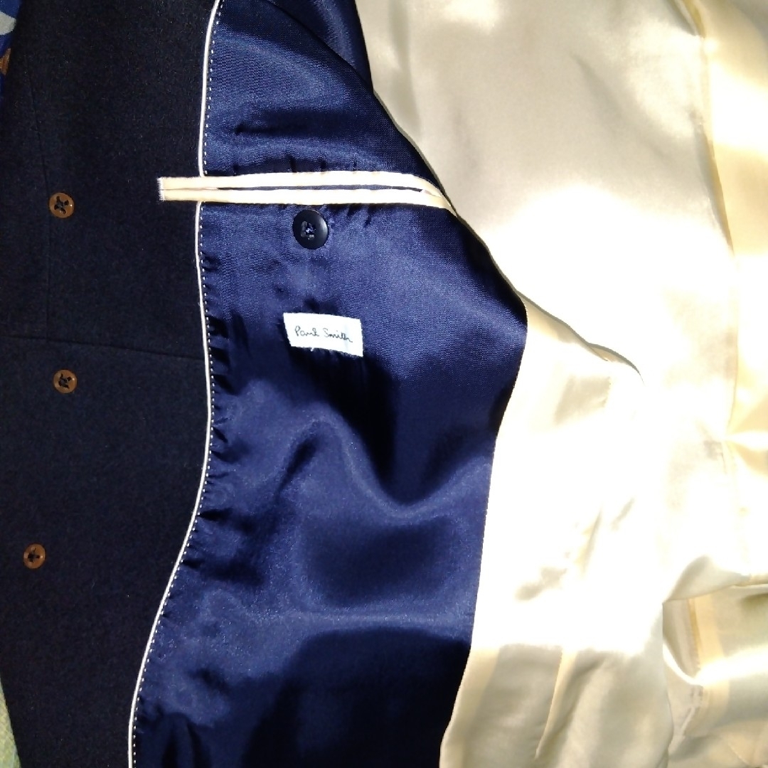 Paul Smith(ポールスミス)のポールスミス　チェスターコート XL カシミヤ30% メンズのジャケット/アウター(チェスターコート)の商品写真