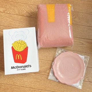 マクドナルド(マクドナルド)のマクドナルドの福袋 2024 BRUNO ピンク 3点セット(日用品/生活雑貨)