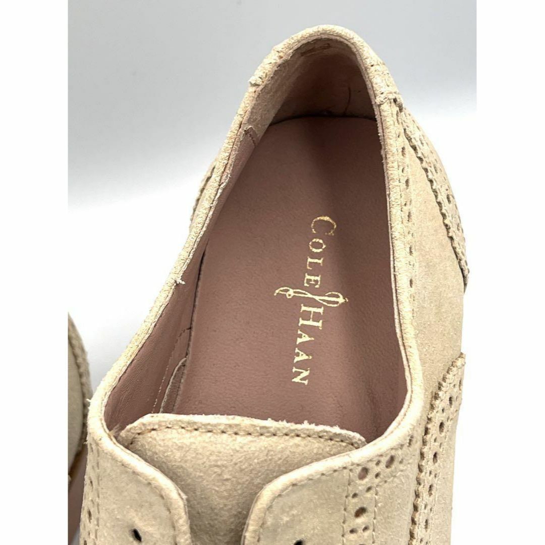 Cole Haan(コールハーン)のコールハーン　オックスフォード　25cm　ひも靴　スエード　革靴 レディースの靴/シューズ(ローファー/革靴)の商品写真