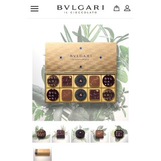 ブルガリ(BVLGARI)のBVLGARI　バレンタイン数量限定チョコレート(菓子/デザート)