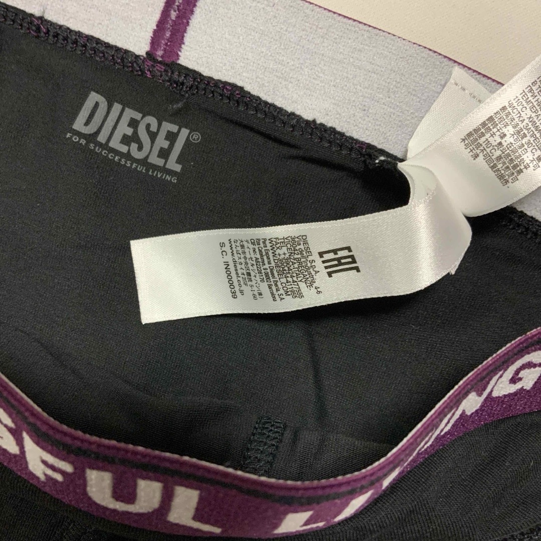 DIESEL(ディーゼル)の洗練されたデザイン　DIESEL　3パックショーツ　XXS レディースの下着/アンダーウェア(ショーツ)の商品写真