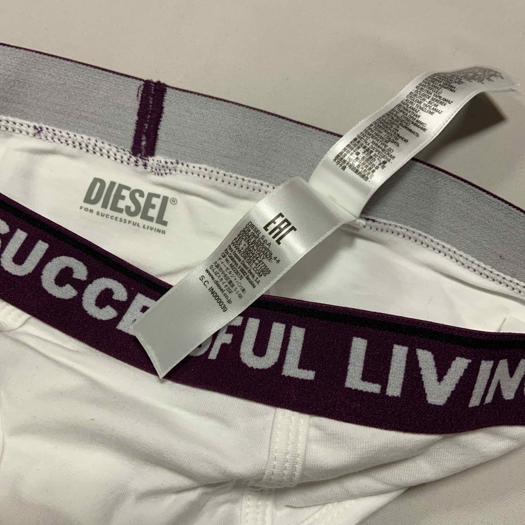 DIESEL(ディーゼル)の洗練されたデザイン　DIESEL　3パックショーツ　XXS レディースの下着/アンダーウェア(ショーツ)の商品写真