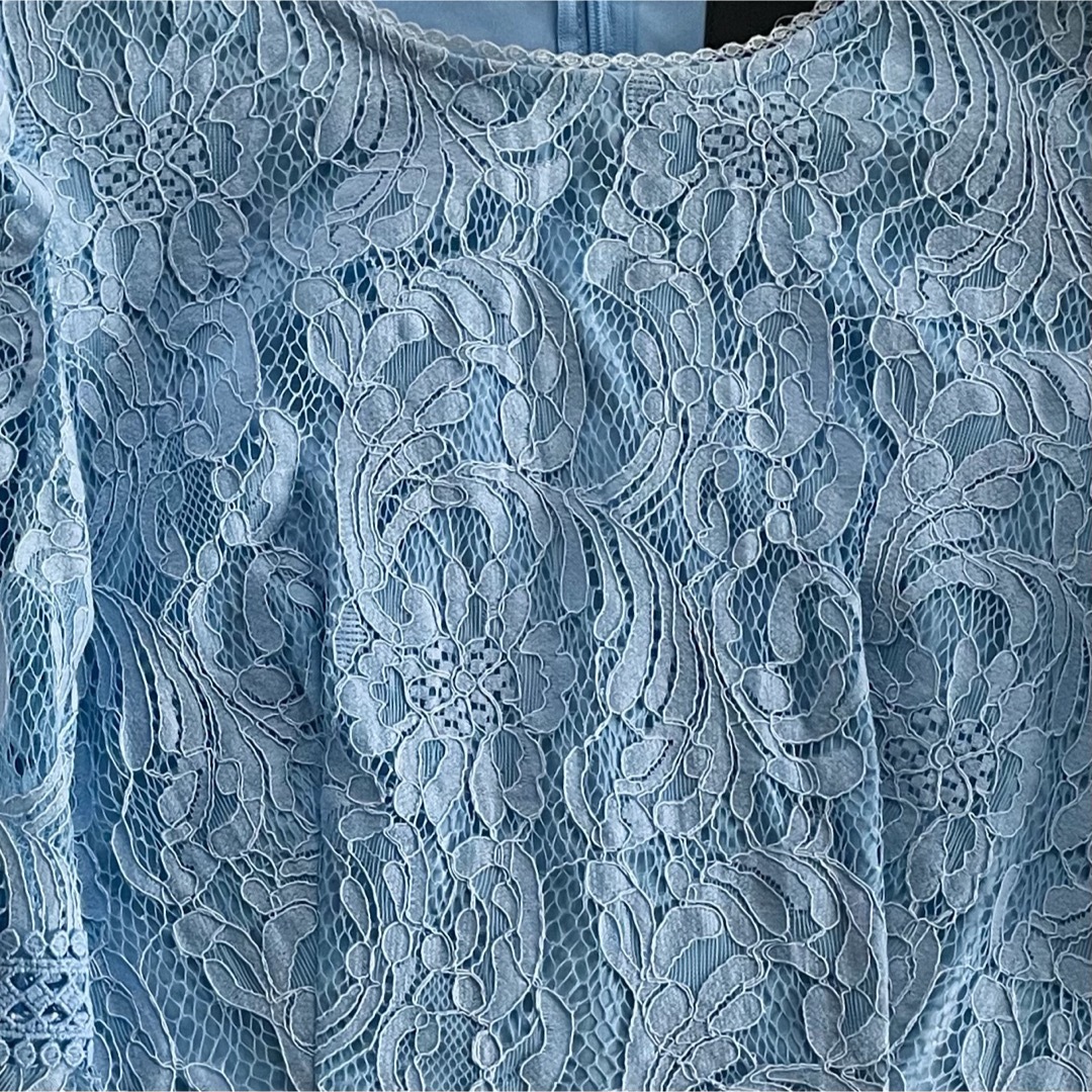 TADASHI SHOJI(タダシショウジ)の【美品】ベルスリーブドレス クリーニング済 サイズ２ レディースのワンピース(ひざ丈ワンピース)の商品写真