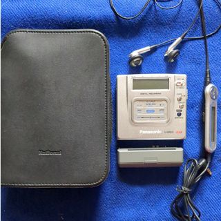 パナソニック(Panasonic)のPanasonicパナソニックSJ-MR220シルバー ポータブルMDレコーダー(ポータブルプレーヤー)