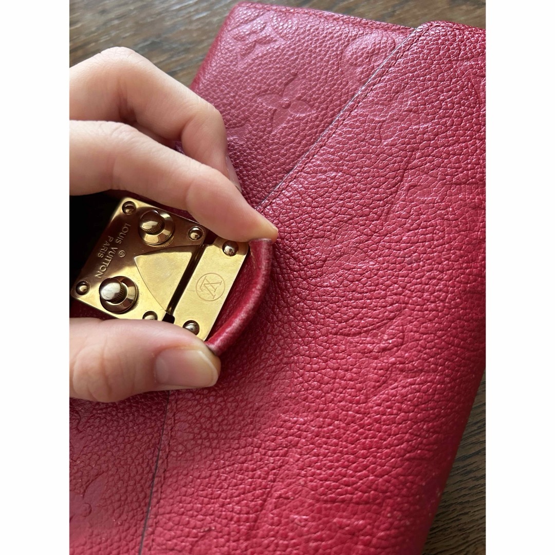 LOUIS VUITTON(ルイヴィトン)のmisa様専用ルイヴィトン　ポルトフォイユ　メティス　レッド レディースのファッション小物(財布)の商品写真