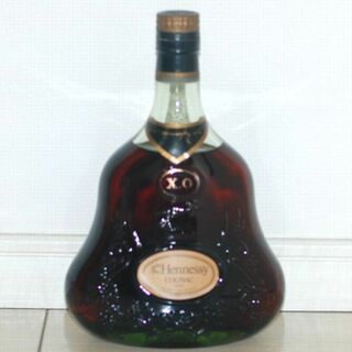 ヘネシー(ヘネシー)のヘネシーXO 金キャップ グリーンボトル 700ml 未開封 Hennessy1(ブランデー)