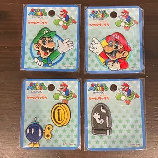 ニンテンドウ(任天堂)のマリオワッペンセット(各種パーツ)