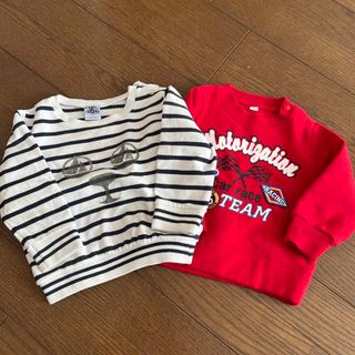 プチバトー(PETIT BATEAU)の70〜75 ベビー　トレーナー(トレーナー)