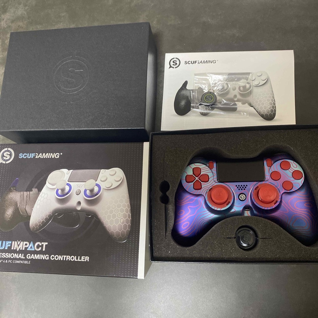 PlayStation4(プレイステーション4)の【新品】SCUF IMPACT "FULL CUSTOM" ENERGON エンタメ/ホビーの雑誌(ゲーム)の商品写真