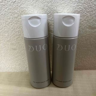 デュオ(DUO)のお値下げ致しました！ デュオ ザ ウォッシュ ブラックリペア×2(洗顔料)