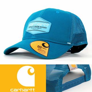 カーハート(carhartt)のメッシュキャップ 帽子 カーハート 105691 ブルー 3HJPK-01(キャップ)