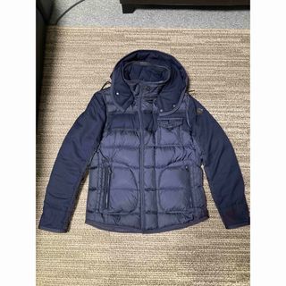 モンクレール(MONCLER)のモンクレール ダウンジャケットRYAN ライアン ネイビー サイズ1  正規品(ダウンジャケット)