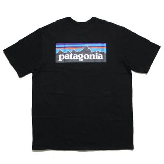 パタゴニア(patagonia)のpatagonia Tシャツ M P-6 LOGO ブラック　パタゴニア(Tシャツ/カットソー(半袖/袖なし))