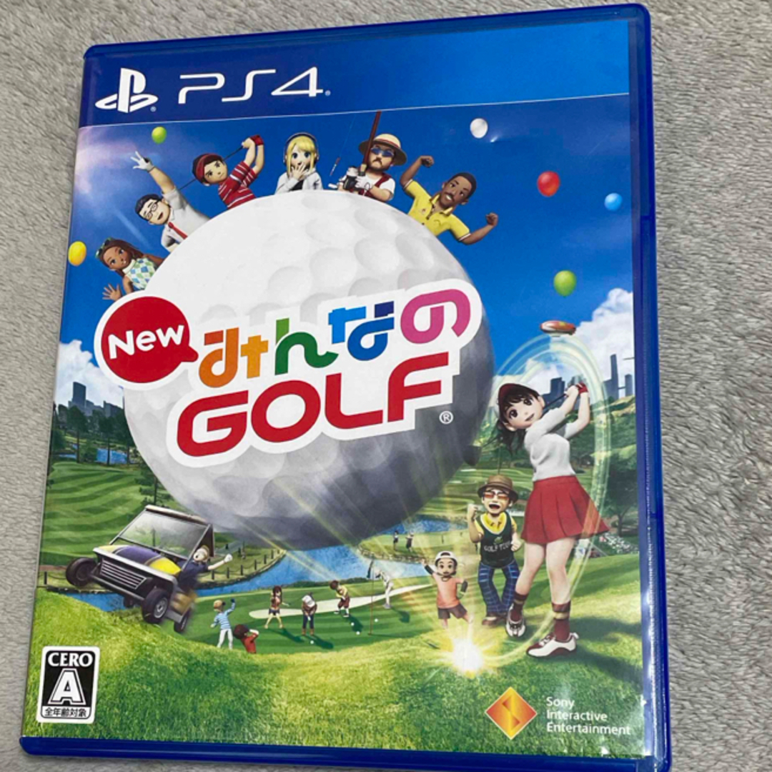 PlayStation4(プレイステーション4)のNew みんなのGOLF プレステ4 エンタメ/ホビーのゲームソフト/ゲーム機本体(家庭用ゲームソフト)の商品写真