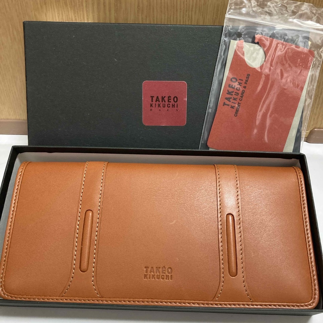 TAKEO KIKUCHI(タケオキクチ)のＴＡＫＥＯ　ＫＩＫＵＣＩ　新品箱付長財布 メンズのファッション小物(長財布)の商品写真