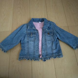 ベビーギャップ(babyGAP)のbabyGapデニムジャケット　80センチ(ジャケット/コート)