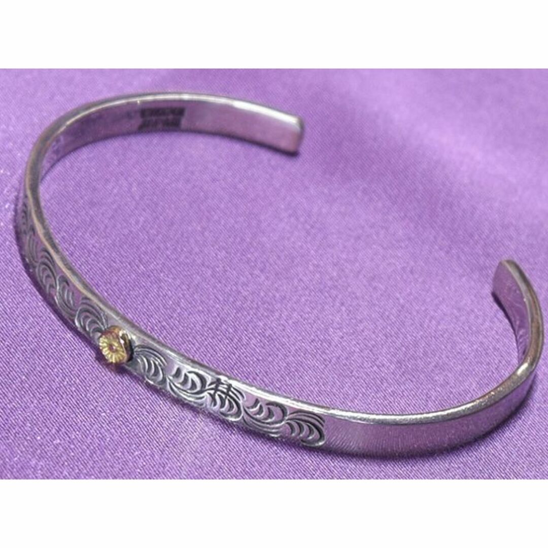 ARIZONA FREEDOM(アリゾナフリーダム)のARIZONA FREEDOM BANGLE SILVER 925 18K レディースのアクセサリー(ブレスレット/バングル)の商品写真