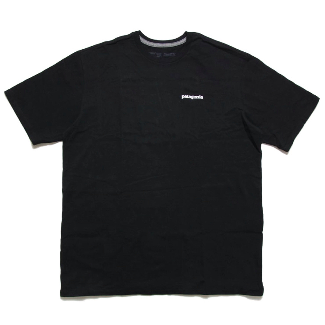 patagonia(パタゴニア)のpatagonia Tシャツ XXL P-6 LOGO ブラック　パタゴニア メンズのトップス(Tシャツ/カットソー(半袖/袖なし))の商品写真